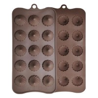 Silikon Çikolata Kalıbı Choco Flame Silikon Kalıbı GT1228