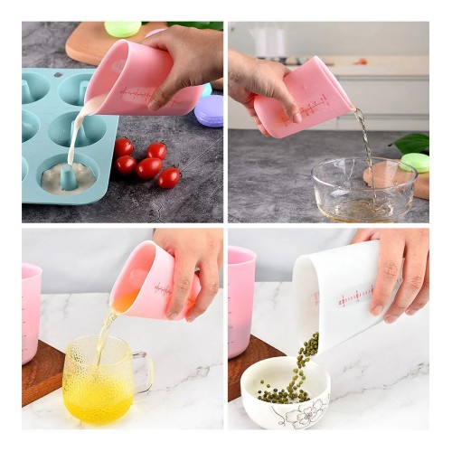 Epoksi Beaker Döküm Karıştırma Kabı Silikon 250ml