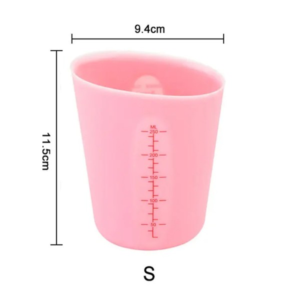 Epoksi Beaker Döküm Karıştırma Kabı Silikon 250ml Epoksi Beaker Döküm Karıştırma Kabı Silikon 250ml