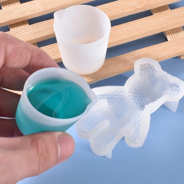 Epoksi Beaker Döküm Karıştırma Kabı Silikon 30ml GT9375 Epoksi Beaker Döküm Karıştırma Kabı Silikon 30ml GT9375