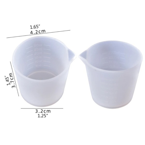 Epoksi Beaker Döküm Karıştırma Kabı Silikon 30ml GT9375 Epoksi Beaker Döküm Karıştırma Kabı Silikon 30ml GT9375