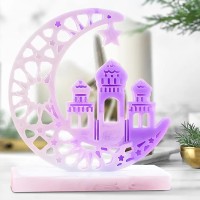 Epoksi Dekoratif Ayyıldız Camii Minare Masa Süsü Kalıbı Silikon Epoksi Dekoratif Ayyıldız Camii Minare Masa Süsü Kalıbı Silikon