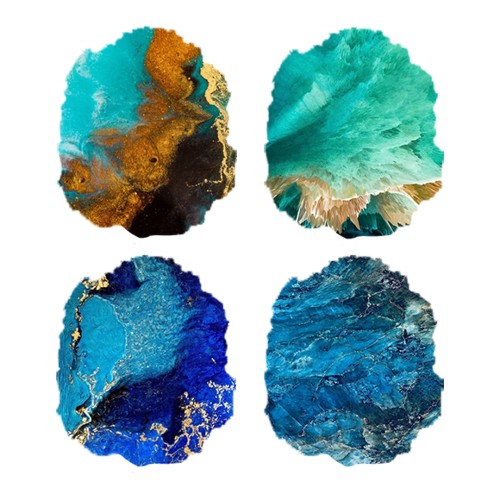 Epoksi Çoklu Dalgalı Magnet Kalıbı Silikon EM321