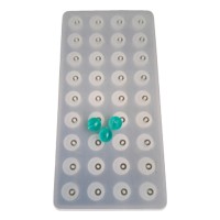 Epoksi 36 lı Boncuk Kalıbı Tesbih Kalıbı Silikon 8mm Epoksi 36 lı Boncuk Kalıbı Tesbih Kalıbı Silikon 8mm