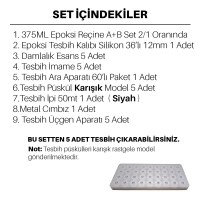 Epoksi Tesbih Kalıbı Seti 8mm