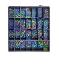 Epoksi Domino Hologramlı Silikon Kalıbı GT1001