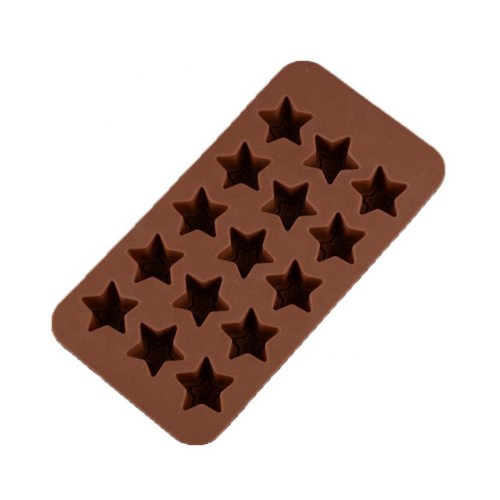 Çikolata Yıldız Kalıbı Yıldız Buz Kalıbı Şeker Hamuru Silikon Kalıbı GT1307
