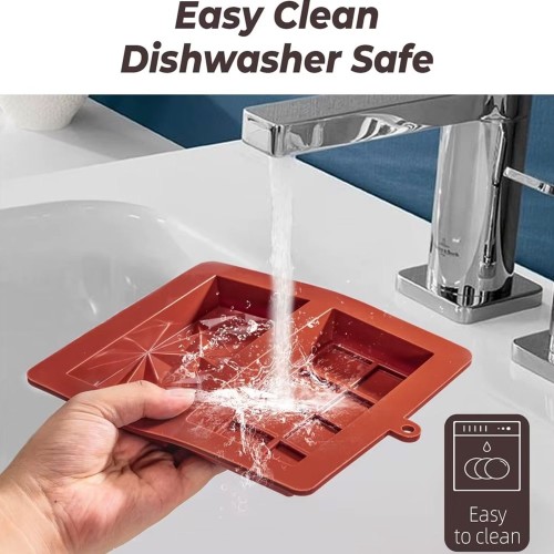 Çikolata Dubai Kalıbı Büyük Boy Tablet Dubai Çikolata Silikon Kalıbı GT502