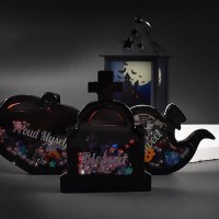 Epoksi Cadılar Bayramı Kalıp Modelleri Anahtarlık Kalıbı Silikon 4 lü Set GT9563