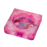 Epoksi Kare Küllük Kalıbı Silikon 10x10cm