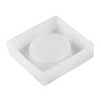 Epoksi Kare Küllük Kalıbı Silikon 10x10cm