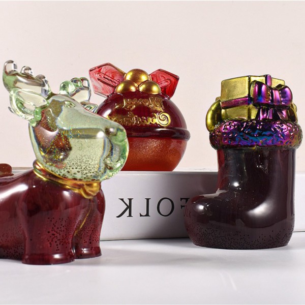 Silikon Mum Kalıbı Yılbaşı Geyik Noel Ev Dekorasyon Mum Kalıpları 9.6x5.8cm GT9569 Silikon Mum Kalıbı Yılbaşı Geyik Noel Ev Dekorasyon Mum Kalıpları 9.6x5.8cm GT9569