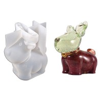 Silikon Mum Kalıbı Yılbaşı Geyik Noel Ev Dekorasyon Mum Kalıpları 9.6x5.8cm GT9569 Silikon Mum Kalıbı Yılbaşı Geyik Noel Ev Dekorasyon Mum Kalıpları 9.6x5.8cm GT9569