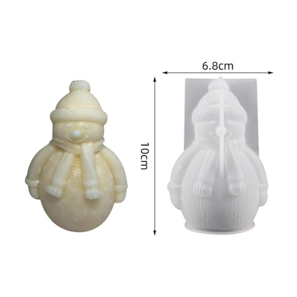 Silikon Mum Kalıbı Yılbaşı Noel Baba Ev Dekorasyon Mum Kalıpları 10x6.8cm GT9565 Silikon Mum Kalıbı Yılbaşı Noel Baba Ev Dekorasyon Mum Kalıpları 10x6.8cm GT9565
