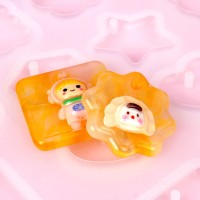 Epoksi Çoklu Figürler Bombeli Anahtarlık Kalıbı Silikon GT9596