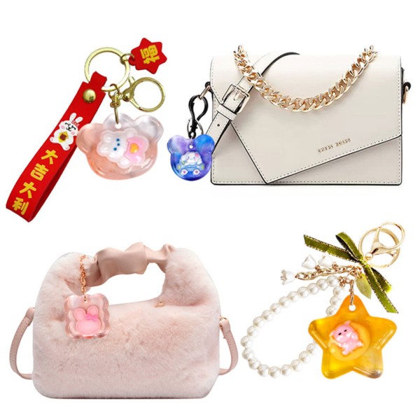 Epoksi Çoklu Figürler Bombeli Anahtarlık Kalıbı Silikon GT9596