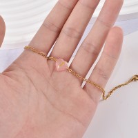 Epoksi Kalp Bileklik Kolye Anahtarlık Süsleme Kalıbı Silikon 2 Pimli 1.1cm GT9588