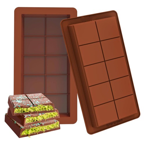 Çikolata Dubai Kalıbı Büyük Boy Tablet Dubai Çikolata Silikon Kalıbı GT500