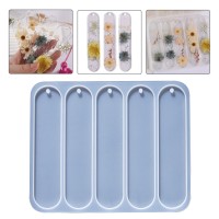 Epoksi Çoklu Oval Kitap Ayracı Kalıbı Silikon GT9542