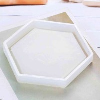 Epoksi Beton Altıgen Saksı Bardak Altlığı Silikon Kalıbı GT-9367 Epoksi Beton Altıgen Saksı Bardak Altlığı Silikon Kalıbı GT-9367