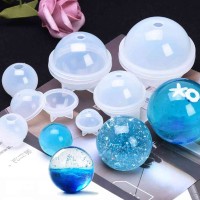 Epoksi Silikon Küre Kalıbı 5cm Epoksi Silikon Küre Kalıbı 5cm