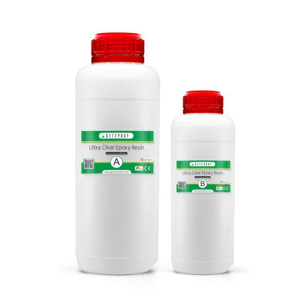 Getepoxy Reçine Epoksi Şeffaf İnce Döküm 500ml Getepoxy Reçine Epoksi Şeffaf İnce Döküm 500ml