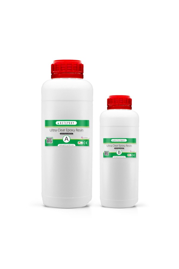 Getepoxy Reçine Epoksi Şeffaf İnce Döküm 750ml