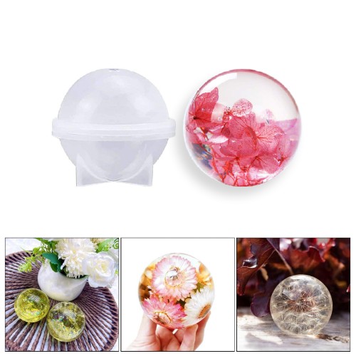 Epoksi Silikon Küre Kalıbı 3cm Epoksi Silikon Küre Kalıbı 3cm