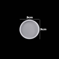 Epoksi Silikon 8cm Daire Kalıbı Epoksi Silikon 8cm Daire Kalıbı