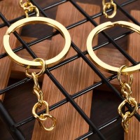 Anahtarlık Halkası Zincirli Klips Gold 1000 Adet Anahtarlık Halkası Zincirli Klips Gold 1000 Adet