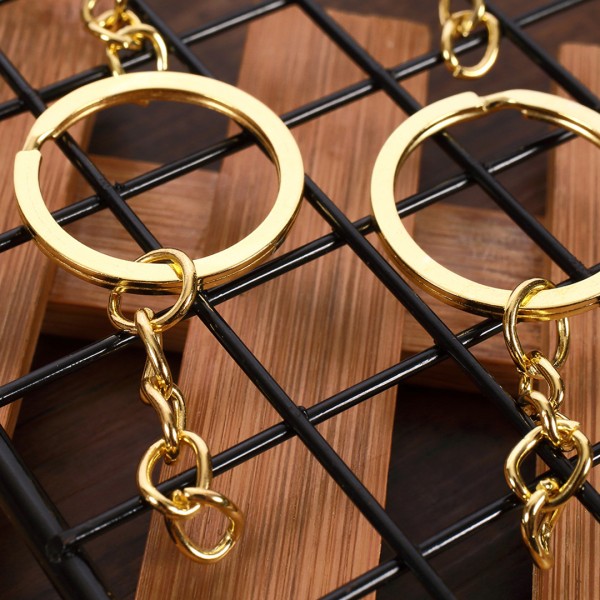 Anahtarlık Halkası Zincirli Klips Gold 1000 Adet Anahtarlık Halkası Zincirli Klips Gold 1000 Adet