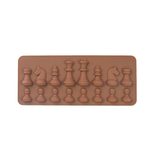 Satranç Model Çikolata Silikon Kalıbı