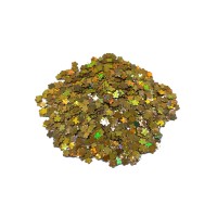Epoksi Süsleme Glitter Yıldız Pul Gold 5gr