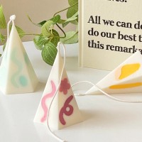 Beşgen Mika Mum Kalıbı 12.5x7.5cm