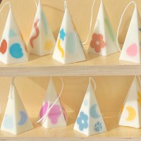 Beşgen Mika Mum Kalıbı 12.5x7.5cm