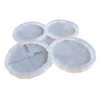 Epoksi Oval Şekilli Çoklu Magnet Silikon Kalıbı EM24