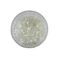 Epoksi Süsleme Glitter Pulu İnci Beyaz Epoksi Süsleme Glitter Pulu İnci Beyaz