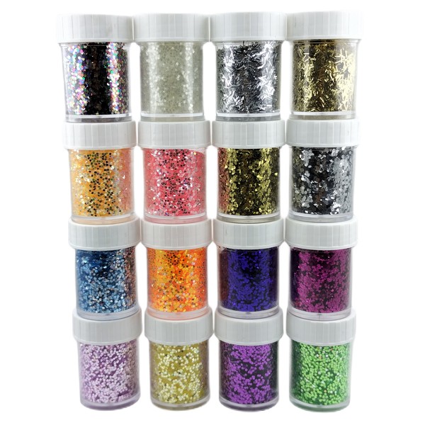 Epoksi Süsleme Glitter Pulu İnce Gümüş