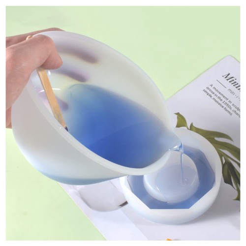 Epoksi Beaker Döküm Karıştırma Kabı Silikon 600ml