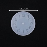 Epoksi Küçük Saat Kalıbı 10.5cm