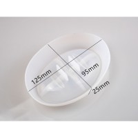 Epoksi Oval Sabunluk Silikon Kalıbı Epoksi Oval Sabunluk Silikon Kalıbı