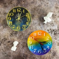 Epoksi Küçük Saat Kalıbı 10.5cm