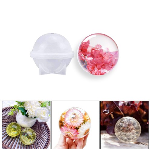 Epoksi Silikon Küre Kalıbı 2cm Epoksi Silikon Küre Kalıbı 2cm