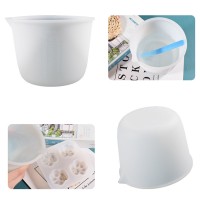 Epoksi Silikon Döküm Karıştırma Kabı Beaker 1000ml Epoksi Silikon Döküm Karıştırma Kabı Beaker 1000ml