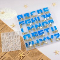 Epoksi Büyük Mozaik Piksel Silikon Harf Kalıbı