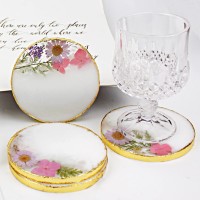 Epoksi Yuvarlak Daire Bardak Altlığı Silikon Kalıbı - 10cm Epoksi Yuvarlak Daire Bardak Altlığı Silikon Kalıbı - 10cm